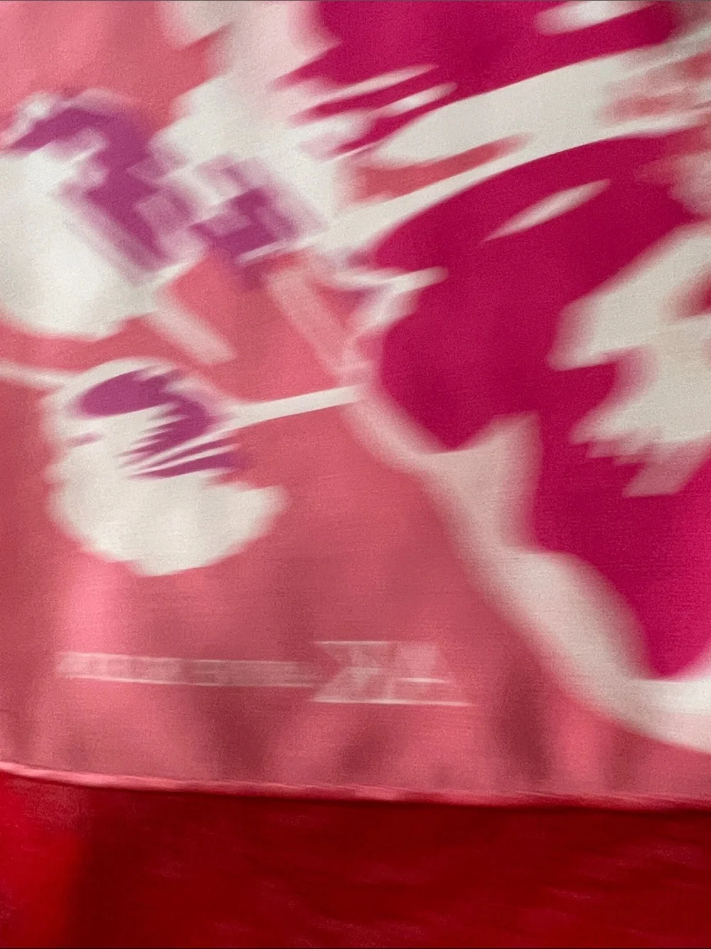 Anne Klein Pink Floral Scarf 62